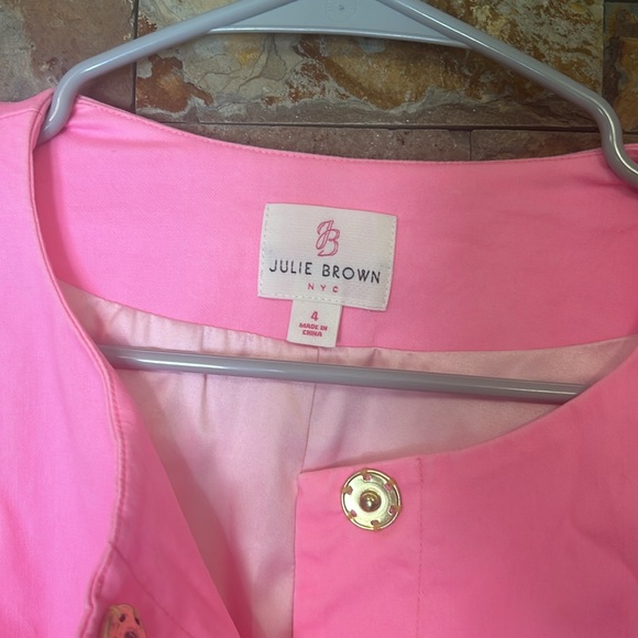 Women’s Julie Brown size 4 pink dress - Picture 2 of 4